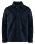 Logan Stretch Overshirt Navy Blue