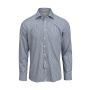 YB50 Twill Shirt Slim Fit Men navy/stripe