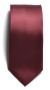 Tie Solid Dark red