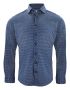 Indigo Bow 131 
Shirt Regular Fit  Men Navy Blue