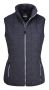 Rainier Vest Women Antracit blue melange