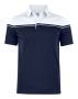 Seabeck Polo Men Dark Navy/White