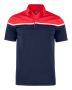 Seabeck Polo Men Dark Navy/Red