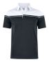 Seabeck Polo Men Black/White