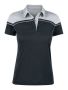 Seabeck Polo Women Black/Light Grey