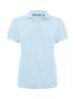 Virtue Polo Solid Women Blue