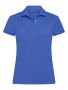 Virtue Polo Solid Women Blue