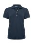 Virtue Polo Solid Women Navy Blue