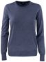 Kennewick Crewneck Women Sea Blue Melange