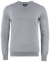 Oakville V-neck Men Grey Melange