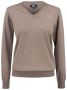 Oakville V-neck Women Nougat Melange
