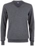 Oakville V-neck Women Anthracite melange