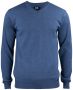 Everett V-neck Men Denim Melange