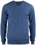 Everett V-neck Men Denim Melange