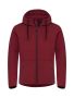 Pemberton Hood Full Zip Men Biking Red