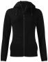 Pemberton Hood Full Zip Women Black