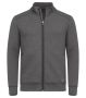 Pemberton Cardigan Full Zip Men Dark grey