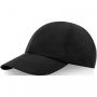Mica 6 panel GRS recycled cool fit cap Black