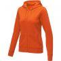 Theron women’s full zip hoodie Orange
