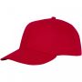 Ares 6 panel cap Red
