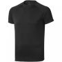 Niagara short sleeve men's cool fit t-shirt Solid black