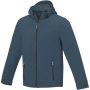 Langley men's softshell jacket Blue