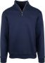 Lisboa Zip-sweater Navy Blue