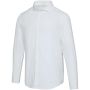Carnelian poplin men's shirt White