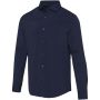 Carnelian poplin men's shirt Blue