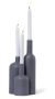 Candleholder bottle Grey