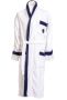 Bathrobe Velour White