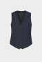Ladies waistcoat Edit Navy Blue