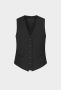 Ladies waistcoat Edit Black