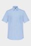 Men’s shirt Steven, short sleeve Light blue