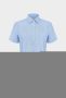 Ladies shirt Sofia, short sleeve Light blue