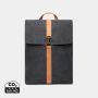 VINGA Bosler backpack GRS recycled canvas Black