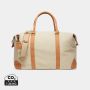 VINGA Bosler RCS recycled canvas duffelbag Beige