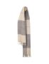 Praque scarf Beige/dark grey