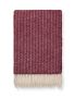 Hope throw from Ukraine Dark red
