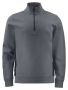 2128 SWEATSHIRT, HALF ZIP Grey