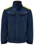 5437 JACKET COTTON Navy/Yellow
