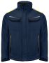 5438 PADDED JACKET COTTON Navy/Yellow