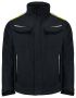 5438 PADDED JACKET COTTON Black/Yellow