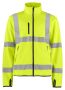 6105 SOFTSHELL JACKET, LIGHTWEIGHT EN ISO 20471 CLASS 3 Yellow/Black
