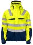 6414 PADDED JACKET EN ISO 20471 CLASS 3/2 Yellow/Navy