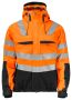 6414 PADDED JACKET EN ISO 20471 CLASS 3/2 Orange/Black
