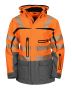 6417 FUNCTIONAL JACKET EN ISO 20471 CLASS 3/2 Orange/Grey