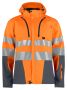 6419 FUNCTIONAL JACKET EN ISO 20471 CLASS 3/2 Orange/Grey