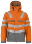 6422 PADDED JACKET EN ISO 20471 CLASS 3 Orange/Grey