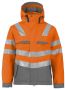 6422 PADDED JACKET EN ISO 20471 CLASS 3 Orange/Grey
